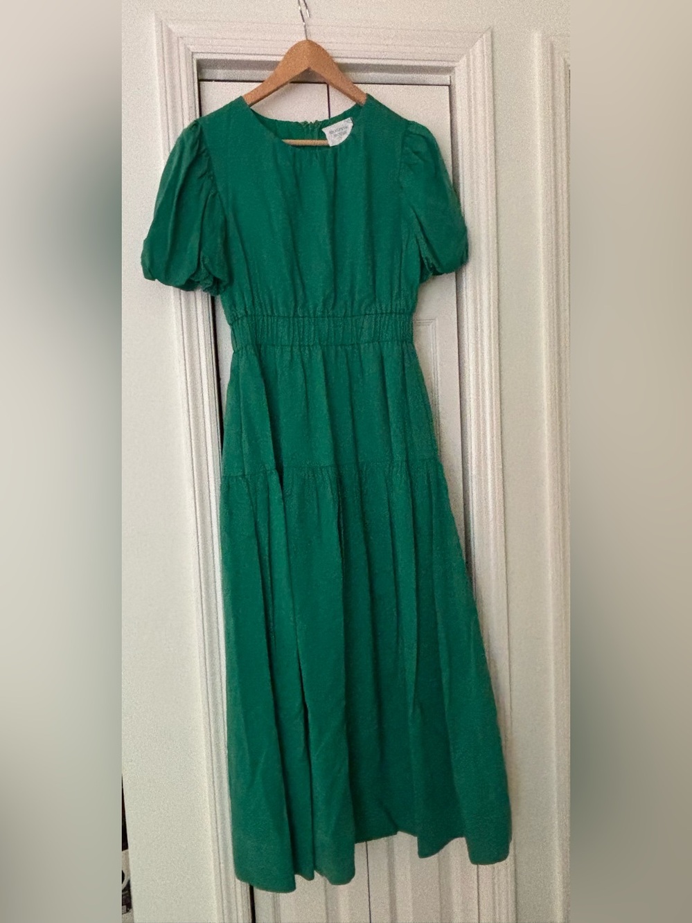 Tuckernuck/Hyacinth House Emerald Green Ginny Maxi Dress - Picture 4 of 6